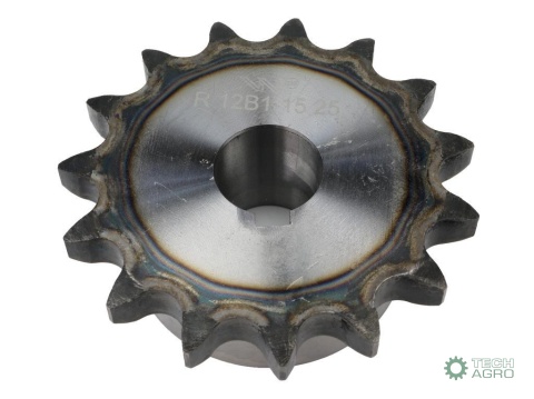 Koło łańcuchowe, hartowane 16B1 (R1 1)Z-12 otwór 25mm, Waryński