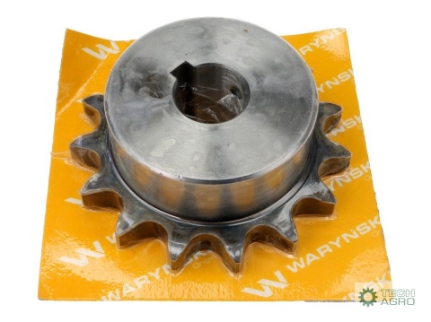 Koło łańcuchowe, hartowane 16B1 (R1 1)Z-12 otwór 30mm, Waryński