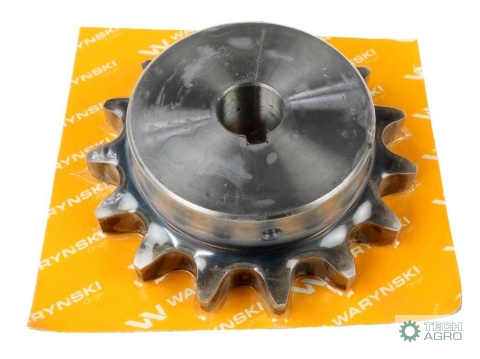 Koło łańcuchowe, hartowane 16B1 (R1 1)Z-16 otwór 30mm, Waryński