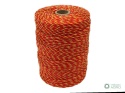 Plecionka, do elektryzatora 2mm,3x0,16mm SS żółto-pomarańczowa 250m, Royal Farm