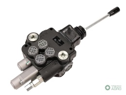 Rozdzielacz hydrauliczny 2-sekcyjny 80L(1-sekcja pływająca) z joystickiem VOIMA