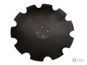 Talerz, uzębiony Z-10 fi 560 mocowanie4/98 grubość 4.5 stal borowa, Royal Farm