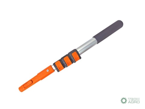 Trzonek aluminiowy - teleskopowy, 120cm (mocowanie CLICK), Teger