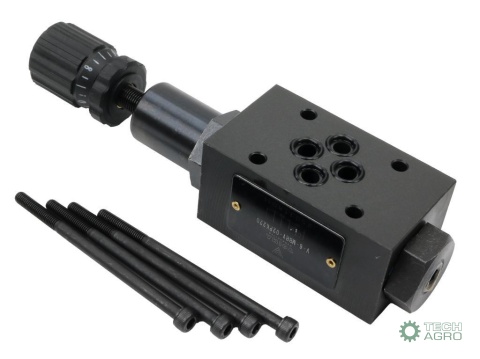 Zawór redukcyjny płytowy CETOP 3 NG6(linia P - nastawa 35-140 bar) VOIMA