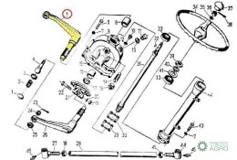 Ramię mechanizmu kierowniczego prawe C-330 ORYGINAŁ URSUS