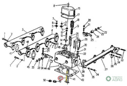 Zawór ssący C-360 ORYGINAŁ URSUS ( sprzedawane po 4 )