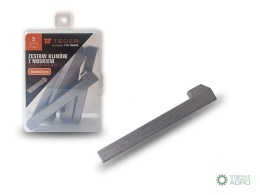 Klin z noskiem 10x8x63 TEGER,