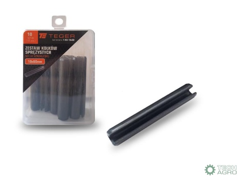 Kołek sprężysty 10x60 TEGER,