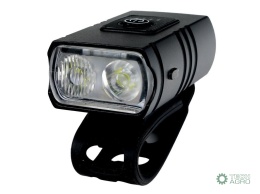 Lampa rowerowa LED przednia 315lm1200mAh ładowana USB Teger