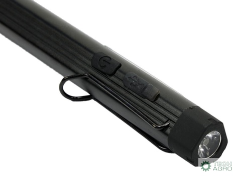 Latarka LED COB pen aluminiowa 400lmakumulator 750mAh ładowana USB Teger