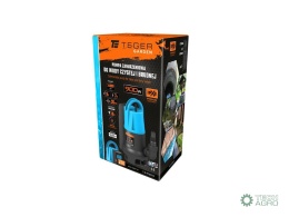 Pompa zanurzeniowa do wody czystej ibrudnej 900W, (zintegrowany włącznik pływakowy), Teger