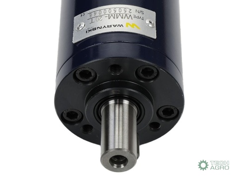 Silnik hydrauliczny orbitalny WMM 20cm3/obr (100 bar / max.140 bar) przyłącza tylne Waryński