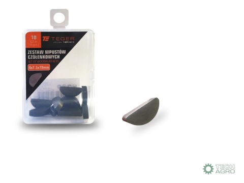 Wpust czółenkowy 4x7.5 TEGER,