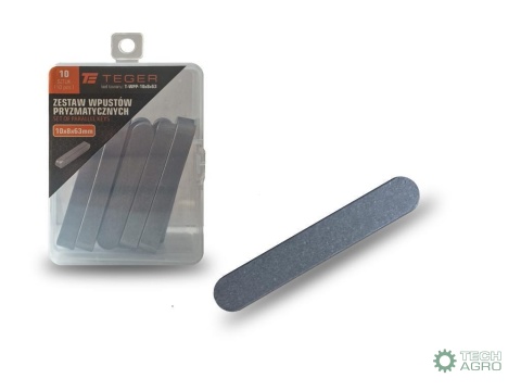 Wpust pryzmatyczny 10x8x63 TEGER,