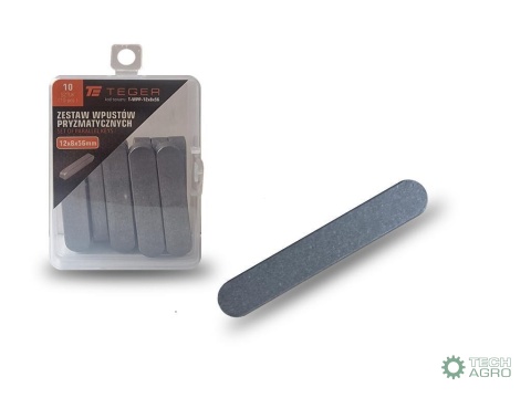 Wpust pryzmatyczny 12x8x56 TEGER,