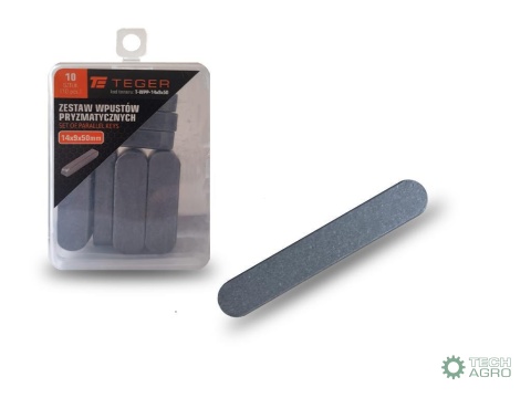 Wpust pryzmatyczny 14x9x50 TEGER,