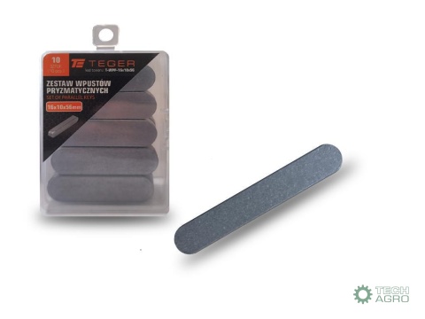 Wpust pryzmatyczny 16x10x56 TEGER,