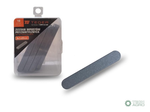 Wpust pryzmatyczny 8x7x80 TEGER,