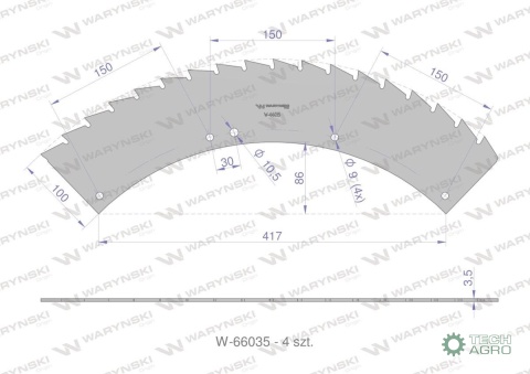 Zestaw PIŁ KEMPER M4500, 445, Waryński