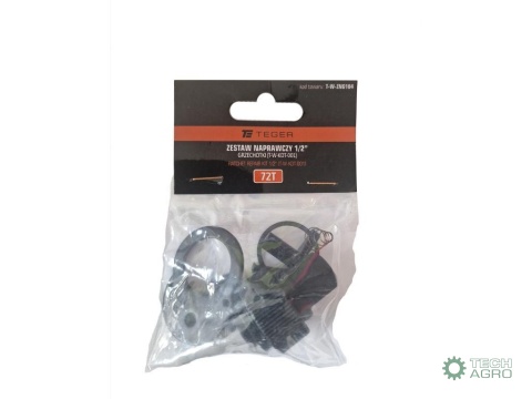 Zestaw naprawczy grzechotki, 1/2" 72T(T-W-KDT001), Teger