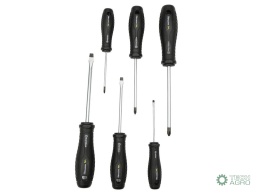 Zestaw wkrętaków ze stali odpornej naskręcanie SVCM 6 szt z hartowanymi grotami, Waryński