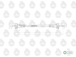 Linka - Licznika MTG (motogodzin) L-1655mm/1695mm (46657330) 40115212. 886603 C-360 ORYGINAŁ URSUS