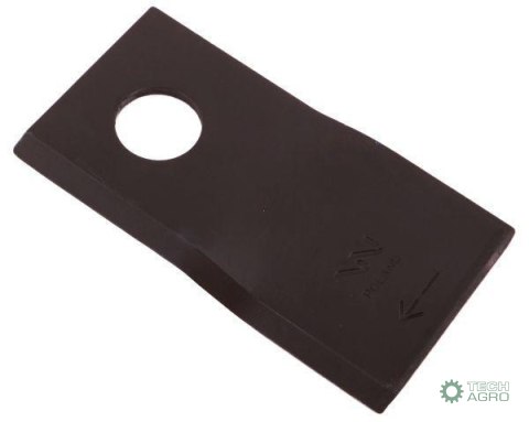 Nóż. nożyk kosiarka prawy 100x48x3mm otwór 19 zastosowanie 570418 Niemeyer WARYŃSKI ( sprzedawane po 25 ) Nóż. nożyk kosiarka prawy 100x48x3mm otwór 19 zastosowanie 570418 Niemeyer WARYŃSKI ( sprzedawane po 25 )