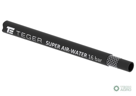 Wąż do sprężonego powietrza i wody SUPER AIR-WATER - DN6.3 - 16 bar / 1.6 Mpa TEGER (sprzedawane po 50m) Wąż do sprężonego powietrza i wody SUPER AIR-WATER - DN6.3 - 16 bar / 1.6 Mpa TEGER (sprzedawane po 50m)
